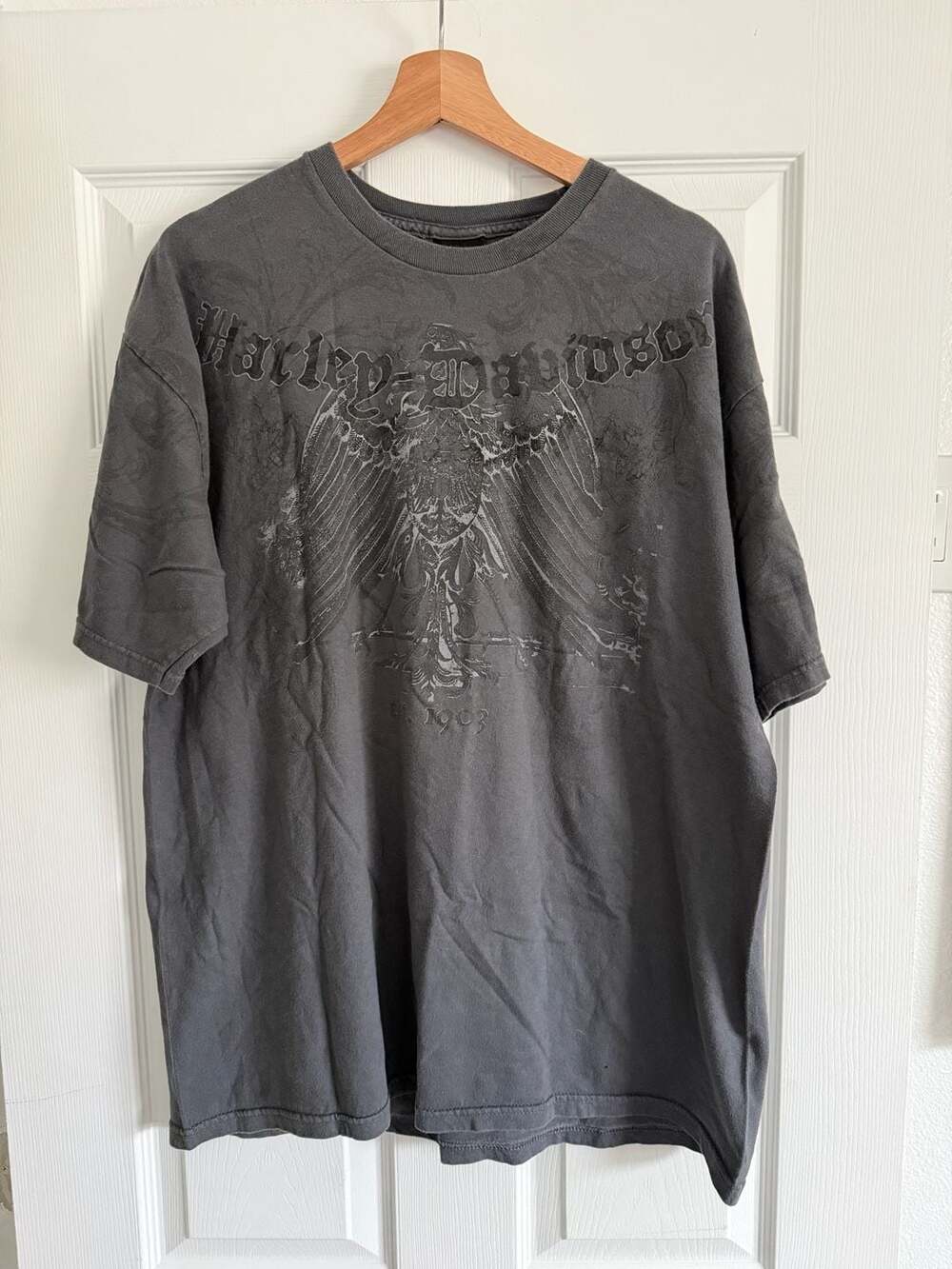 Harley-Davidson Eagle Graphic Tee Alamo City San Antonio Texas XL